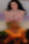 Nude woman give middle finger
